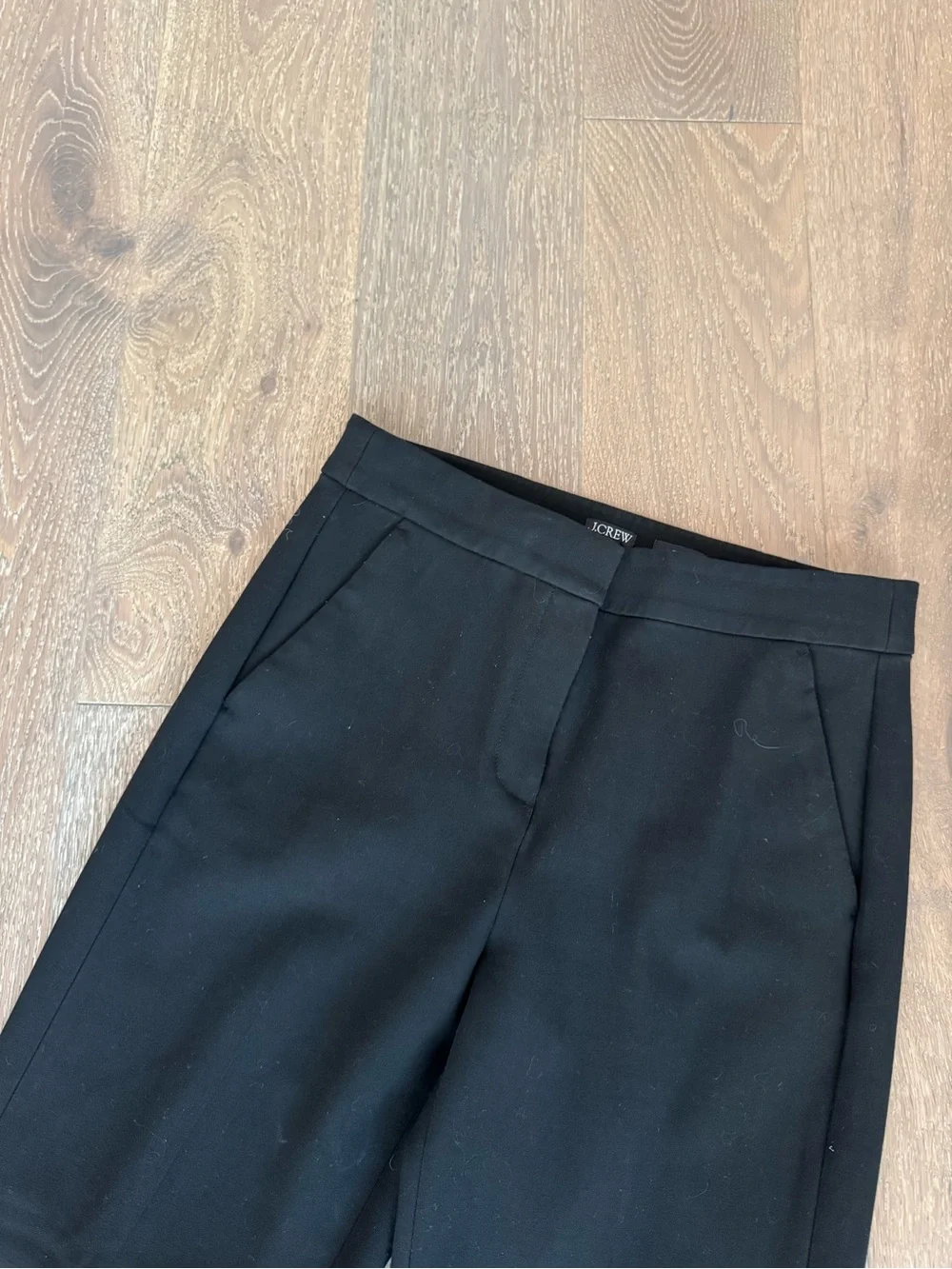Black Straight-Leg Kate Dress Pants - Women